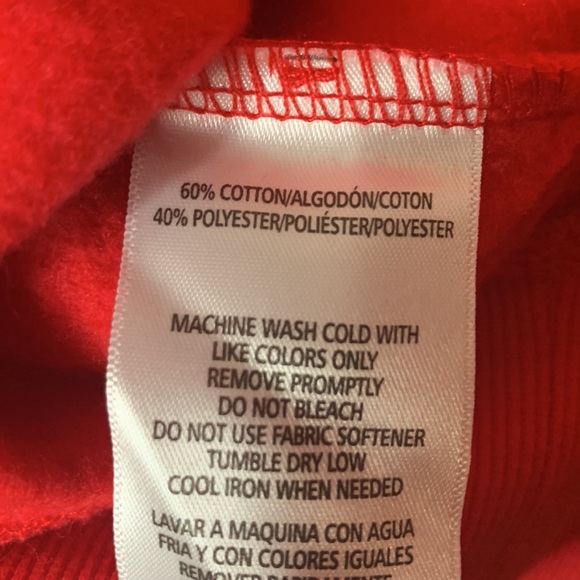 NWT Calvin Klein Performance Red Sweatshirt Size Large - Picture 7 of 11